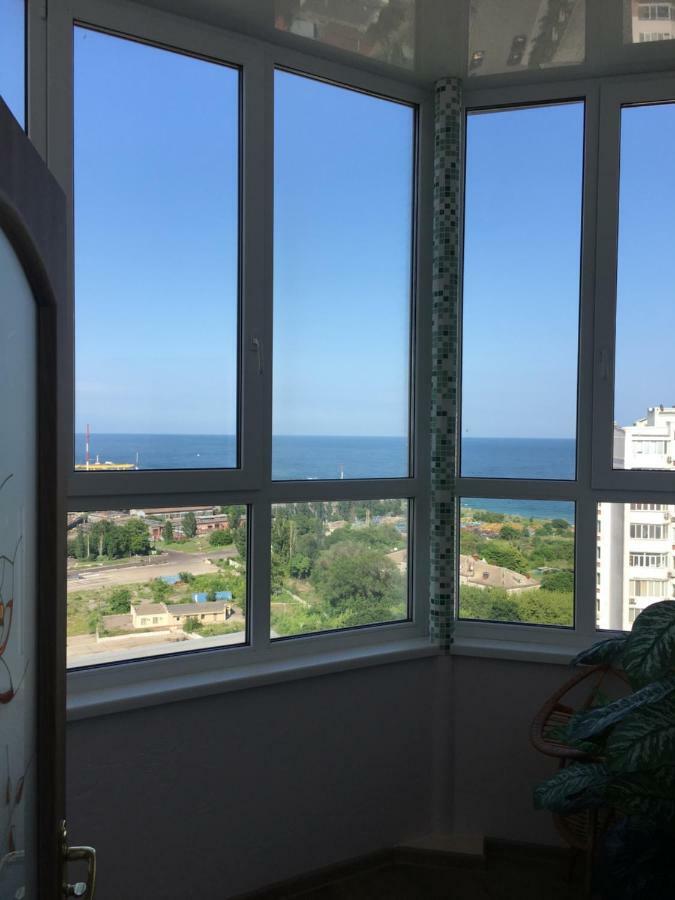 Flat with the sea view Apartment Chernomorsk Exterior photo